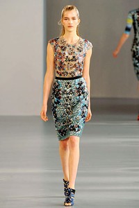 Peter Pilotto, Spring/Summer 2012. London Fashion Week 2012. [Photo by Tim Whitby/Getty Images]