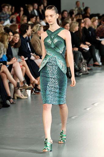 Peter Pilotto, Spring/Summer 2012. London Fashion Week 2012. [Photo by Tim Whitby/Getty Images]