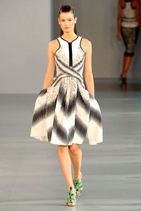 Peter Pilotto, Spring/Summer 2012. London Fashion Week 2012. [Photo by Tim Whitby/Getty Images]