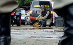 Jihandak Amankan Tas Ransel Diduga Bom