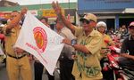 Parade Nusantara Blokir Jalan Solo-Semarang-Jogja