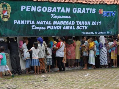 Pengobatan Gratis di Kosambi