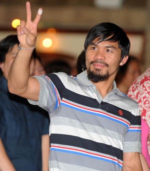 Pacquiao Tak Ladeni Mayweather Sebelum Akhir Mei