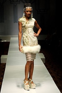 Sebastian Gunawan Shanghai Swing at Grand Ballroom Hotel Mulia. Senayan. Jakarta. 11/01/2012. [Foto: Mohammad Abduh/Wolipop]