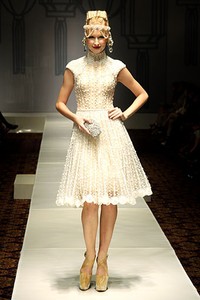 Sebastian Gunawan Shanghai Swing at Grand Ballroom Hotel Mulia. Senayan. Jakarta. 11/01/2012. [Foto: Mohammad Abduh/Wolipop]