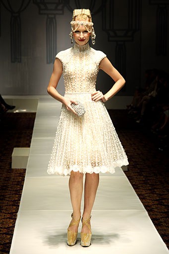 Sebastian Gunawan Shanghai Swing at Grand Ballroom Hotel Mulia. Senayan. Jakarta. 11/01/2012. [Foto: Mohammad Abduh/Wolipop]