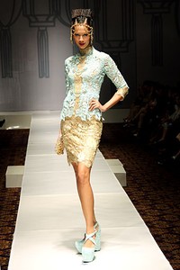 Sebastian Gunawan Shanghai Swing at Grand Ballroom Hotel Mulia. Senayan. Jakarta. 11/01/2012. [Foto: Mohammad Abduh/Wolipop]