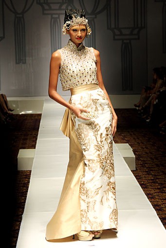 Sebastian Gunawan Shanghai Swing at Grand Ballroom Hotel Mulia. Senayan. Jakarta. 11/01/2012. [Foto: Mohammad Abduh/Wolipop]