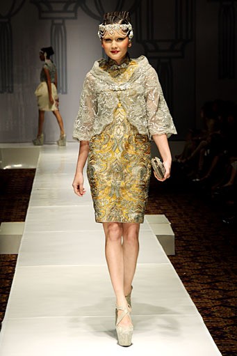 Sebastian Gunawan Shanghai Swing at Grand Ballroom Hotel Mulia. Senayan. Jakarta. 11/01/2012. [Foto: Mohammad Abduh/Wolipop]