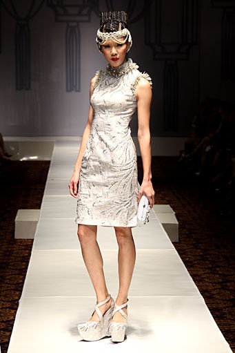 Sebastian Gunawan Shanghai Swing at Grand Ballroom Hotel Mulia. Senayan. Jakarta. 11/01/2012. [Foto: Mohammad Abduh/Wolipop]