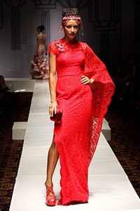 Sebastian Gunawan Shanghai Swing at Grand Ballroom Hotel Mulia. Senayan. Jakarta. 11/01/2012. [Foto: Mohammad Abduh/Wolipop]