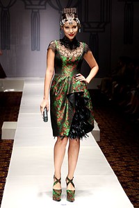 Sebastian Gunawan Shanghai Swing at Grand Ballroom Hotel Mulia. Senayan. Jakarta. 11/01/2012. [Foto: Mohammad Abduh/Wolipop]