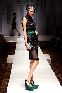 Sebastian Gunawan Shanghai Swing at Grand Ballroom Hotel Mulia. Senayan. Jakarta. 11/01/2012. [Foto: Mohammad Abduh/Wolipop]