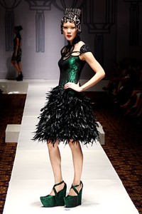 Sebastian Gunawan Shanghai Swing at Grand Ballroom Hotel Mulia. Senayan. Jakarta. 11/01/2012. [Foto: Mohammad Abduh/Wolipop]