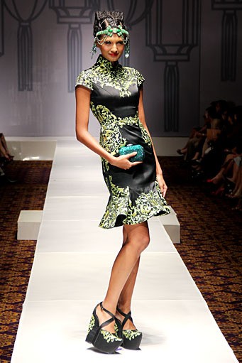 Sebastian Gunawan Shanghai Swing at Grand Ballroom Hotel Mulia. Senayan. Jakarta. 11/01/2012. [Foto: Mohammad Abduh/Wolipop]