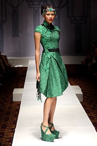 Sebastian Gunawan Shanghai Swing at Grand Ballroom Hotel Mulia. Senayan. Jakarta. 11/01/2012. [Foto: Mohammad Abduh/Wolipop]