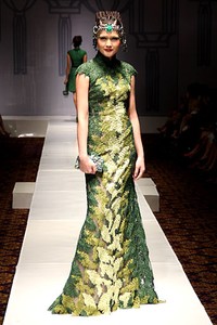 Sebastian Gunawan Shanghai Swing at Grand Ballroom Hotel Mulia. Senayan. Jakarta. 11/01/2012. [Foto: Mohammad Abduh/Wolipop]