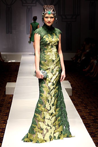 Sebastian Gunawan Shanghai Swing at Grand Ballroom Hotel Mulia. Senayan. Jakarta. 11/01/2012. [Foto: Mohammad Abduh/Wolipop]