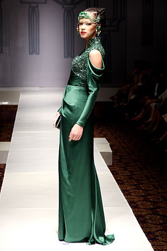 Sebastian Gunawan Shanghai Swing at Grand Ballroom Hotel Mulia. Senayan. Jakarta. 11/01/2012. [Foto: Mohammad Abduh/Wolipop]