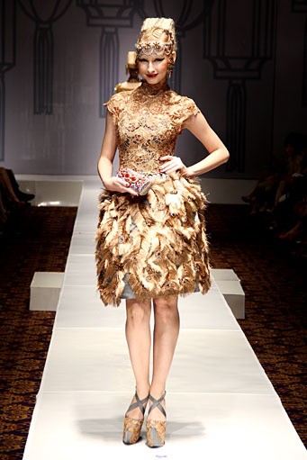 Sebastian Gunawan Shanghai Swing at Grand Ballroom Hotel Mulia. Senayan. Jakarta. 11/01/2012. [Foto: Mohammad Abduh/Wolipop]