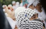 Massa Desak Israel Hengkang dari Palestina