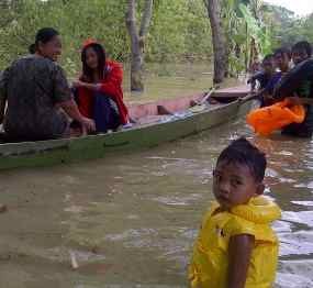 Ketinggian Banjir Bengawan Solo Menurun, Bojonegoro Siaga 1