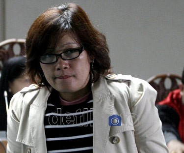 Rosa Pakai Rompi Antipeluru di Sidang Nazaruddin