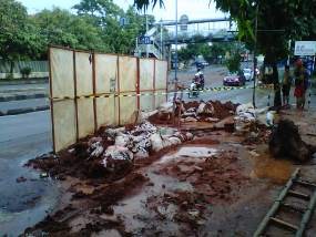 PLN Janji Galian Bekas Proyek di Mampang-Wr Buncit Kembali Mulus