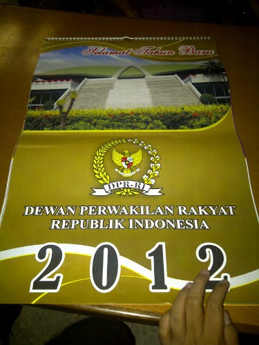 Tak Ada yang Spesial di Kalender DPR Rp 1,3 M