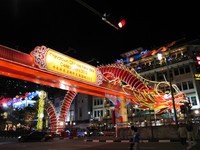 Lampion naga raksasa (Foto: Fitraya) Lampion naga raksasa (Foto: Fitraya)