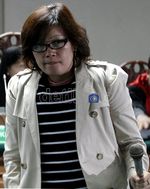 Rosa Buka-bukaan di Depan Nazaruddin