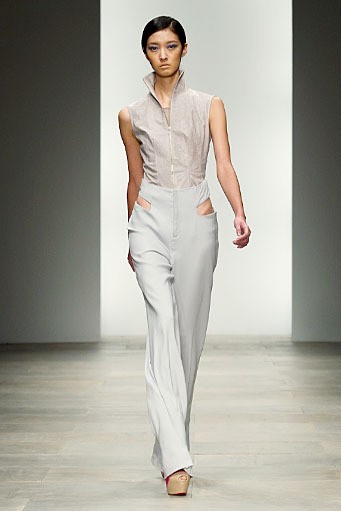 Todd Lynn, Spring/Summer 2012. London Fashion Week 2012. [Photo by Ian Gavan/Getty Images]