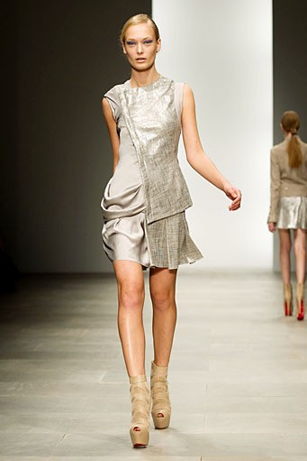 Todd Lynn, Spring/Summer 2012. London Fashion Week 2012. [Photo by Ian Gavan/Getty Images]