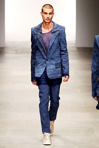 Todd Lynn, Spring/Summer 2012. London Fashion Week 2012. [Photo by Ian Gavan/Getty Images]