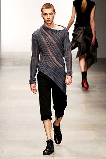 Todd Lynn, Spring/Summer 2012. London Fashion Week 2012. [Photo by Ian Gavan/Getty Images]