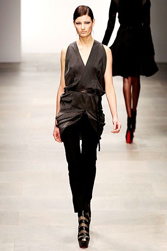 Todd Lynn, Spring/Summer 2012. London Fashion Week 2012. [Photo by Ian Gavan/Getty Images]