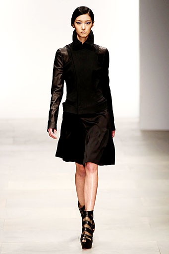 Todd Lynn, Spring/Summer 2012. London Fashion Week 2012. [Photo by Ian Gavan/Getty Images]