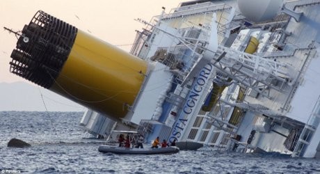 Kru Kapal Costa Concordia Mati-matian Bela Kapten Pengecut