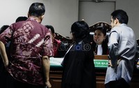Sidang ini merupakan sidang lanjutan dalam perkara kasus suap wisma atlet. Ramses/detikcom.