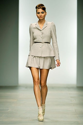 Paul Costelloe, Spring/Summer 2012. London Fashion Week 2012. [Photo by Gareth CattermoleGetty Images]