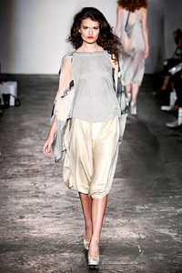 Jena Theo, Spring/Summer 2012. London Fashion Week 2012. [Photo by Tim Whitby/Getty Images]