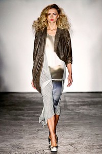 Jena Theo, Spring/Summer 2012. London Fashion Week 2012. [Photo by Tim Whitby/Getty Images]