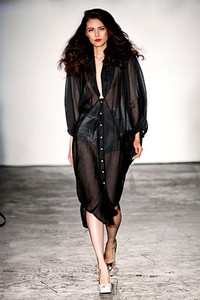 Jena Theo, Spring/Summer 2012. London Fashion Week 2012. [Photo by Tim Whitby/Getty Images]