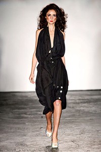 Jena Theo, Spring/Summer 2012. London Fashion Week 2012. [Photo by Tim Whitby/Getty Images]