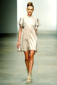 Paul Costelloe, Spring/Summer 2012. London Fashion Week 2012. [Photo by Gareth CattermoleGetty Images]