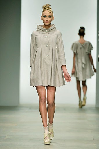 Paul Costelloe, Spring/Summer 2012. London Fashion Week 2012. [Photo by Gareth CattermoleGetty Images]