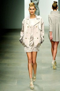 Paul Costelloe, Spring/Summer 2012. London Fashion Week 2012. [Photo by Gareth CattermoleGetty Images]