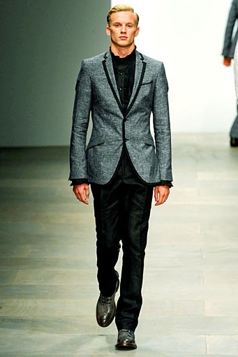 Paul Costelloe, Spring/Summer 2012. London Fashion Week 2012. [Photo by Gareth CattermoleGetty Images]
