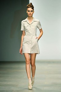 Paul Costelloe, Spring/Summer 2012. London Fashion Week 2012. [Photo by Gareth CattermoleGetty Images]