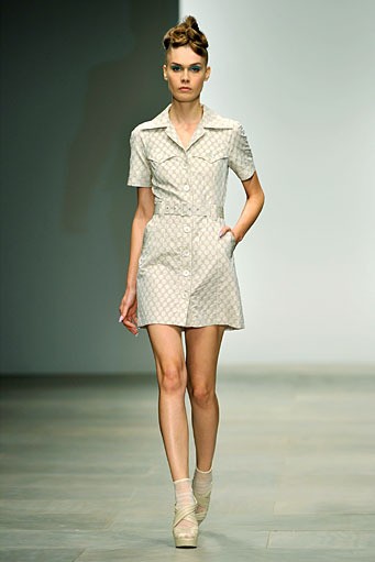 Paul Costelloe, Spring/Summer 2012. London Fashion Week 2012. [Photo by Gareth CattermoleGetty Images]